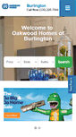 Mobile Screenshot of oakwoodhomesofburlington.com